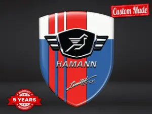 Hamann Decalcomanie Lunotto Auto Resistenti Stile Universale